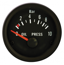 Presion Aceite-Meter  0 &gt; 10 Bar, Incl. Zender En 1 Adapter  52mm